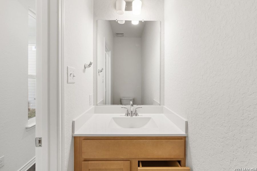 Close-up of interior finishes inside a home in Knox Ridge, Converse (Image 13).