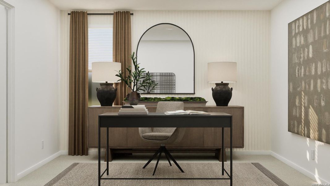 Furnished interior view inside a new home in Stone Garden, Elmendorf (Image 12). Furnished interior view inside a new home in Stone Garden, Elmendorf (Image 12).