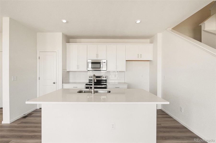 Furnished interior view inside a new home in , Aurora (Image 11). Furnished interior view inside a new home in , Aurora (Image 11).