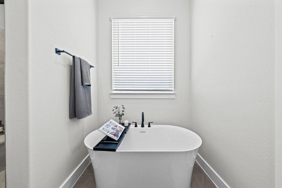 Furnished interior view inside a new home in , Jarrell (Image 10).