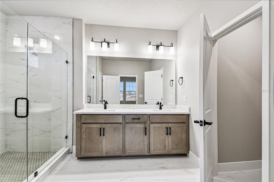 Furnished interior view inside a new home in Chapel Crossings - Garden Series, Wesley Chapel (Image 10).