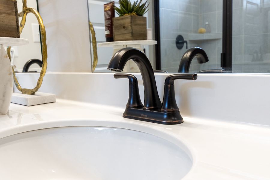 Bradley F with Bonus at Cobblestone Crossing Commons | Owner’s Bath Faucet Detail Bradley F with Bonus at Cobblestone Crossing Commons | Owner’s Bath Faucet Detail