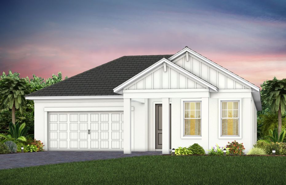 Elevation FH203 in Farmhouse High Reflective White