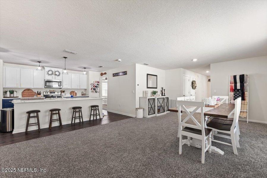 Furnished interior view inside a new home in Willow Springs, Green Cove Springs (Image 15). Furnished interior view inside a new home in Willow Springs, Green Cove Springs (Image 15).