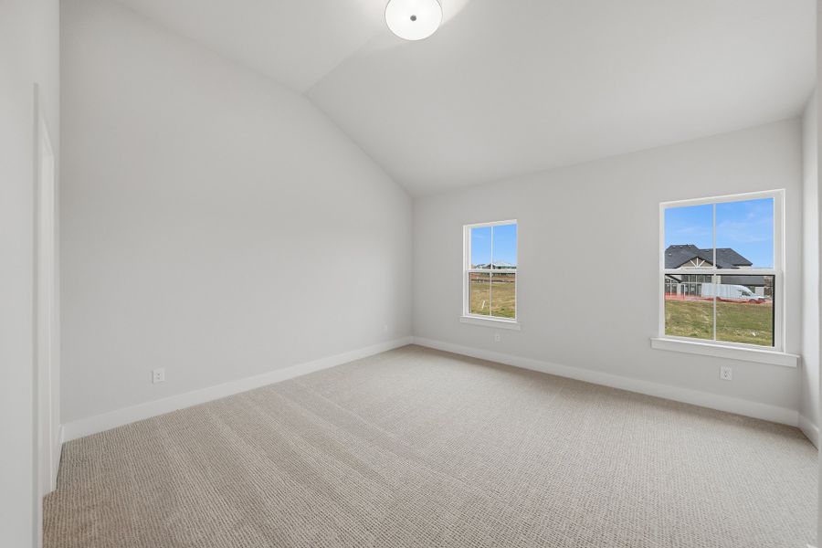 Spacious, unfurnished interior of a new home in Park Place - 80' Lots, Prosper (Image 36). Spacious, unfurnished interior of a new home in Park Place - 80' Lots, Prosper (Image 36).