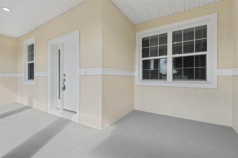 Exterior details and patio area of a home in , Palm Coast (Image 28).