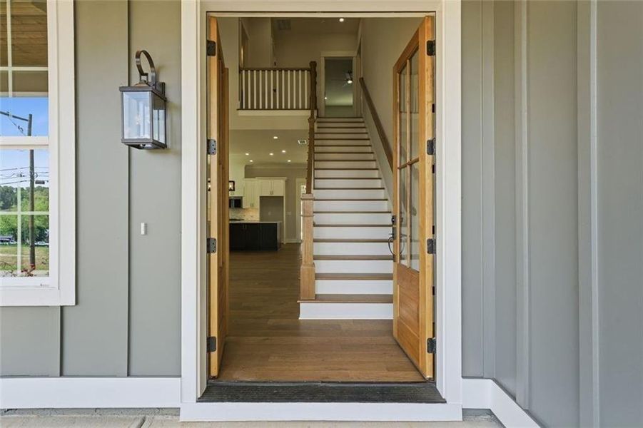 Exterior details and patio area of a home in , Ball Ground (Image 4).