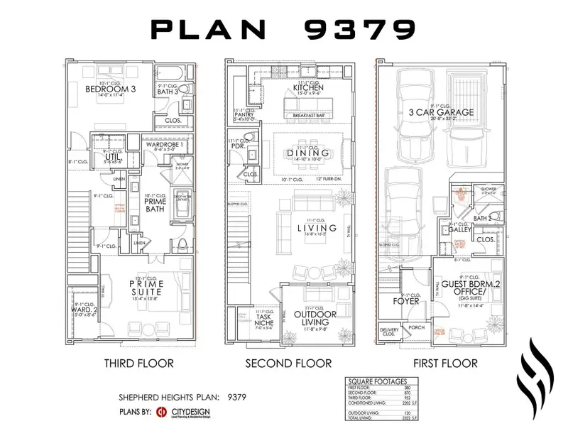 2D floor plan layout of this home in Shepherd Heights, Houston, TX (Image 3). 2D floor plan layout of this home in Shepherd Heights, Houston, TX (Image 3).