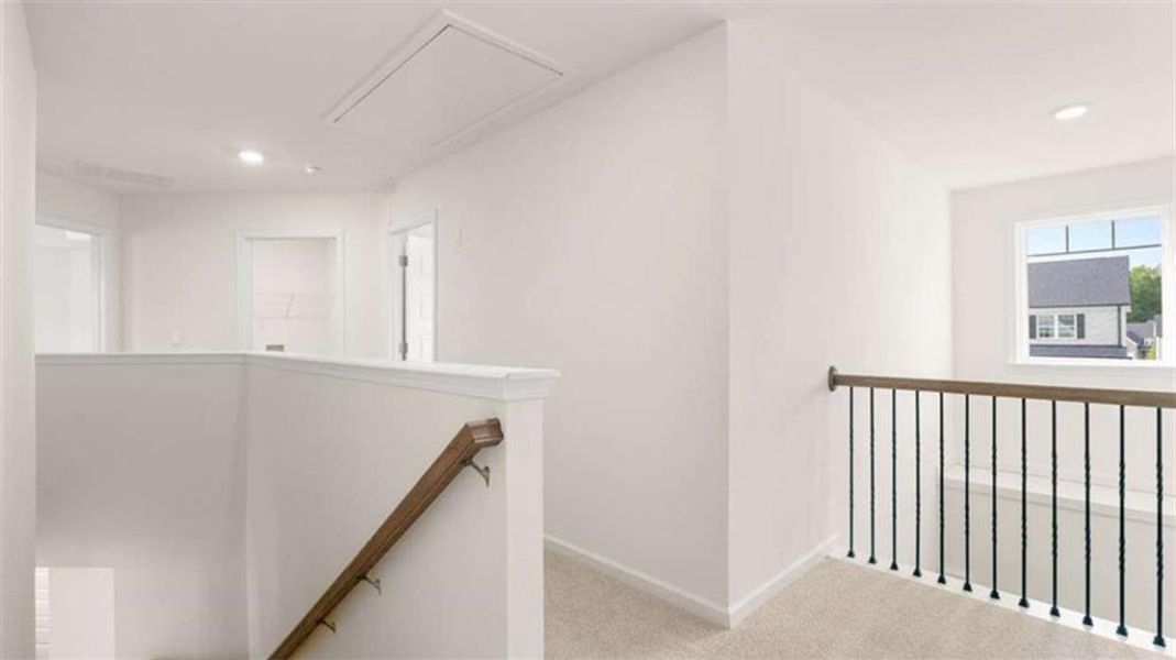 Spacious, unfurnished interior of a new home in Independence, Loganville (Image 41).