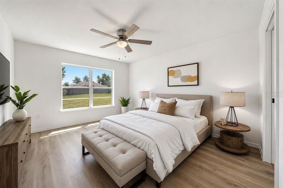 Furnished interior view inside a new home in , Dunnellon (Image 5).