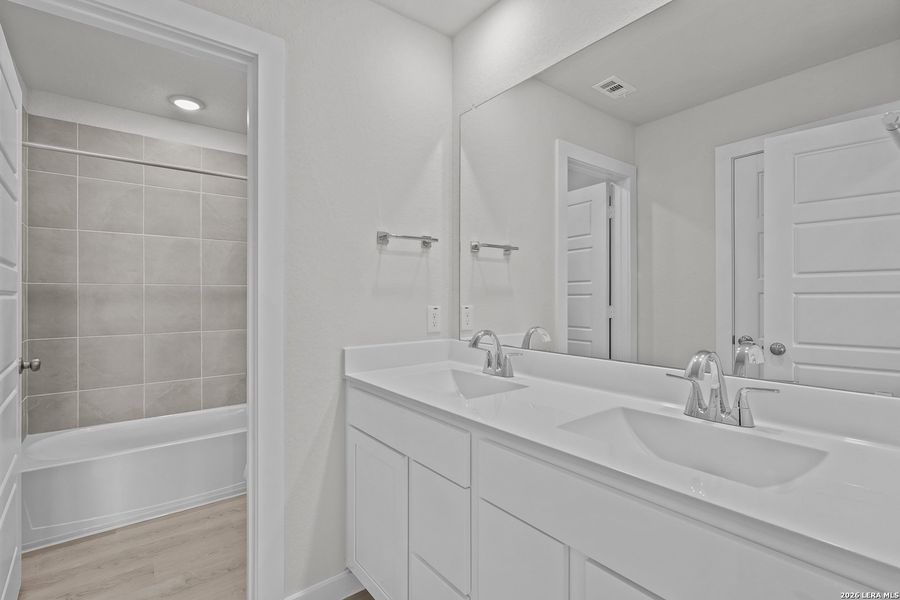 Furnished interior view inside a new home in Summerlin, San Antonio (Image 17). Furnished interior view inside a new home in Summerlin, San Antonio (Image 17).