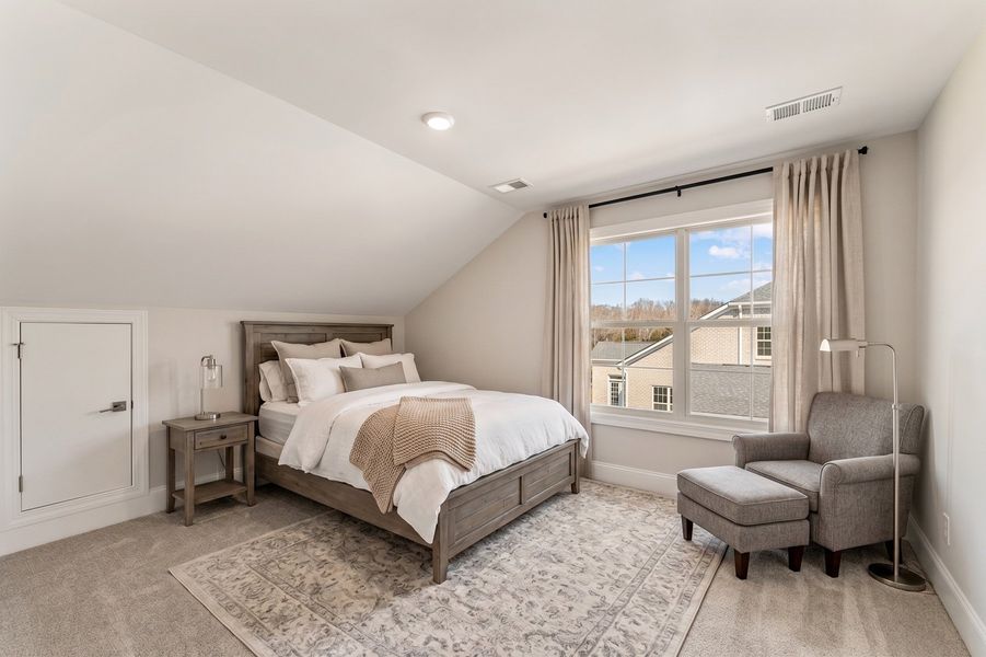 Representative furnished interior of a home built from the Byrnes II - Elite Collection by Mungo Homes in Suter Estates, Easley (Image 12).