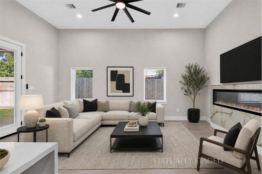 ai generated living room