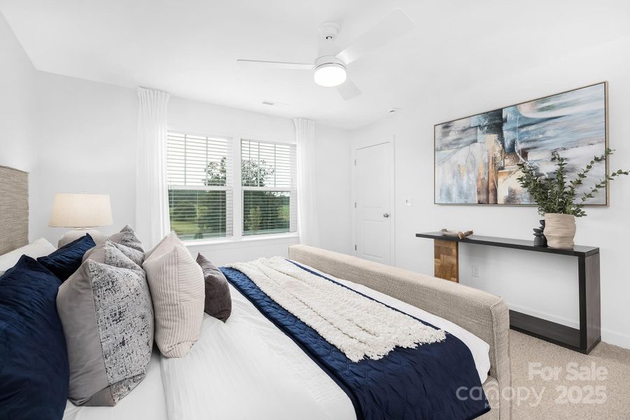 Furnished interior view inside a new home in , New London (Image 8).