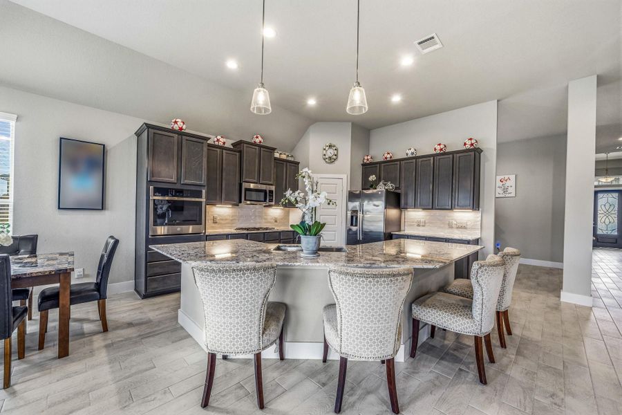 Furnished interior view inside a new home in Morton Creek Ranch, Katy (Image 16).