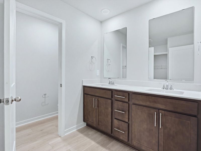Furnished interior view inside a new home in Marshburn Landing - Bungalow Series, Wendell (Image 7).