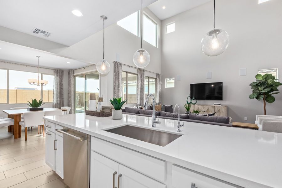 Furnished interior view inside a new home in Stonehaven, Glendale (Image 5).
