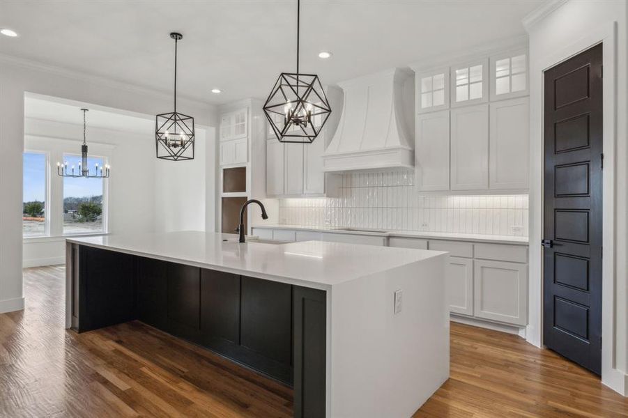 Furnished interior view inside a new home in , Midlothian (Image 9). Furnished interior view inside a new home in , Midlothian (Image 9).