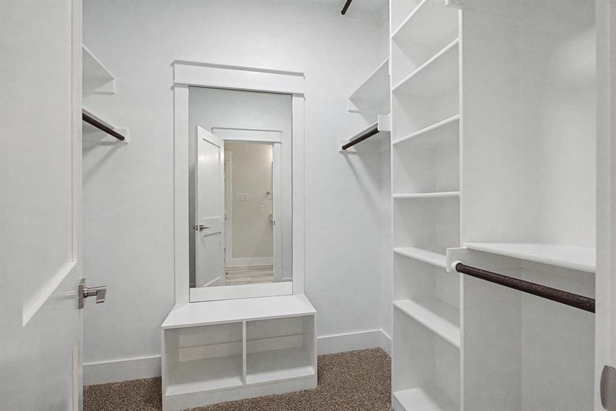 Furnished interior view inside a new home in , Dallas (Image 11).