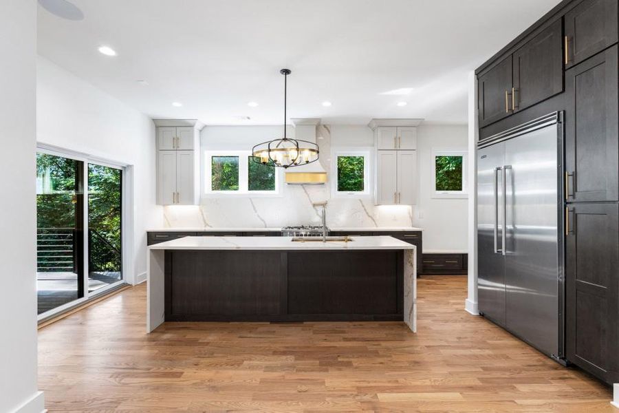 Furnished interior view inside a new home in , Atlanta (Image 18).