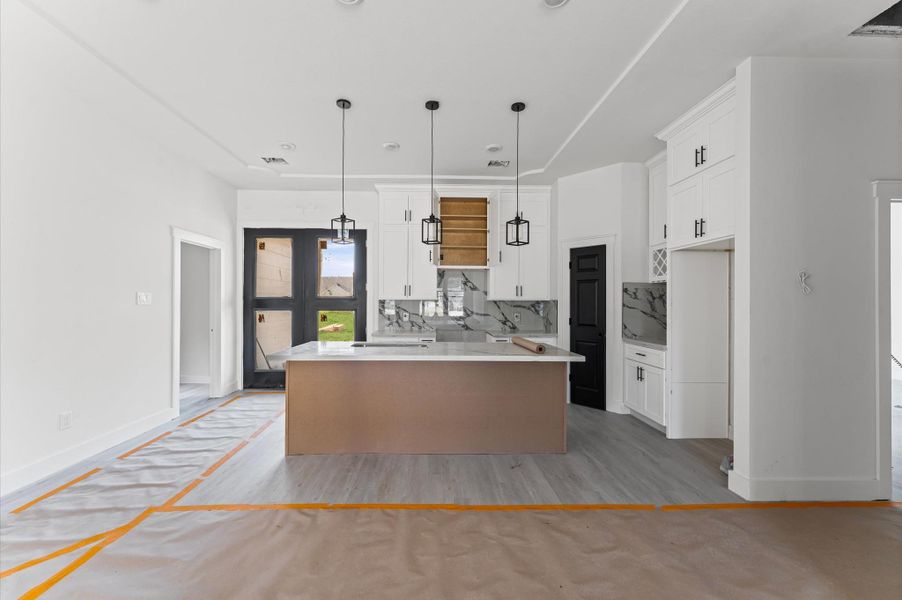 Furnished interior view inside a new home in , Huffman (Image 6).
