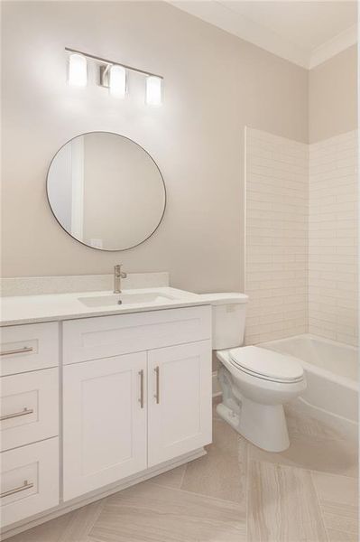 Furnished interior view inside a new home in , Canton (Image 7).