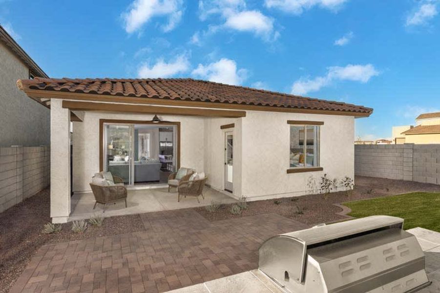 Spanish Elevation | Perrine | Valencia at Citrus Park | New Homes in Goodyear, AZ | Landsea Homes