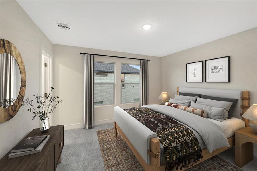 Furnished interior view inside a new home in Elevon, Lavon (Image 14).