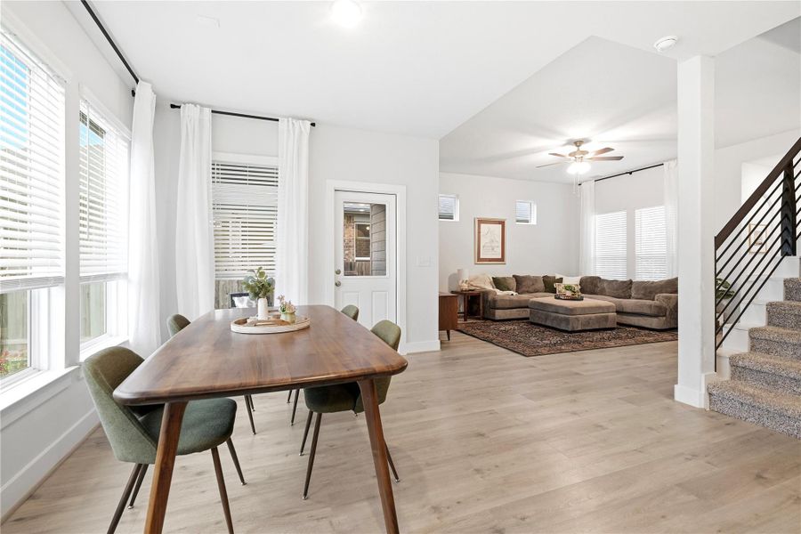 Furnished interior view inside a new home in Sunfield, Buda (Image 13).