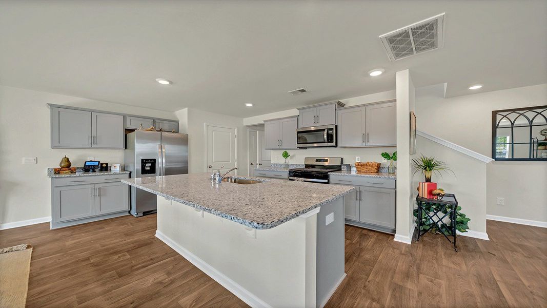 Furnished interior view inside a new home in Hunter's Branch, Hopkins (Image 3). Furnished interior view inside a new home in Hunter's Branch, Hopkins (Image 3).