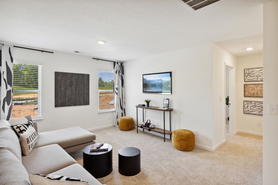 Representative furnished interior of a home built from the Richland by D.R. Horton in The Ridge at Neals Landing, Knoxville (Image 23).