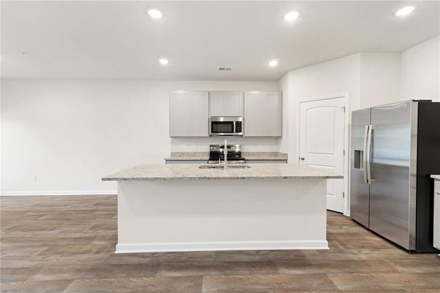 Furnished interior view inside a new home in Carolina, Palmetto (Image 4). Furnished interior view inside a new home in Carolina, Palmetto (Image 4).