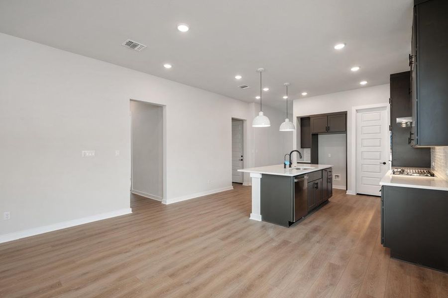 Spacious, unfurnished interior of a new home in Arbor Collection at Heritage, Dripping Springs (Image 33). Spacious, unfurnished interior of a new home in Arbor Collection at Heritage, Dripping Springs (Image 33).