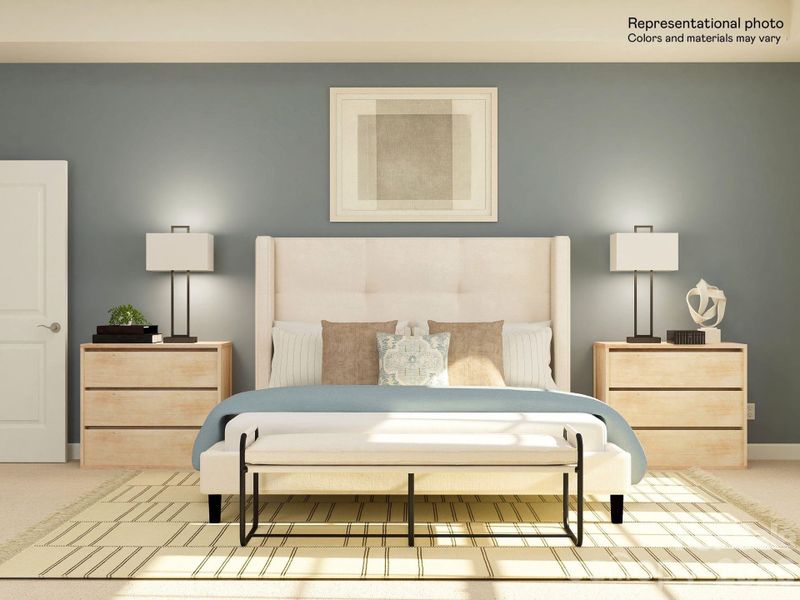 Furnished interior view inside a new home in Roselyn, Lancaster (Image 10).