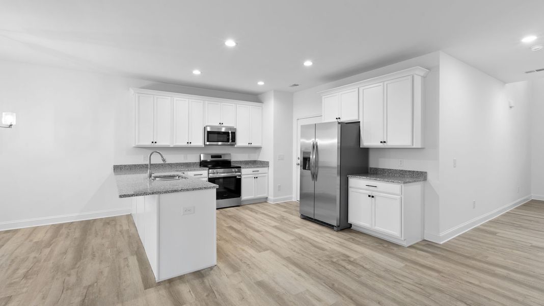 Furnished interior view inside a new home in Pearson Road Townhomes, Easley (Image 6).