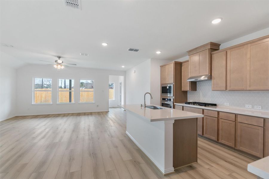Furnished interior view inside a new home in Ellis Cove, Seabrook (Image 7).