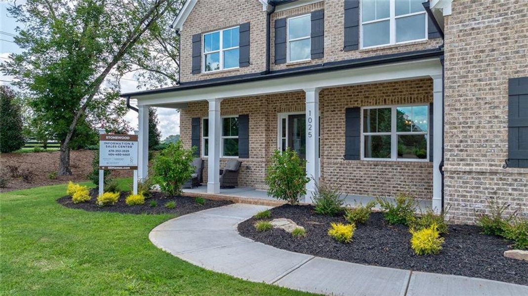 Exterior details and patio area of a home in , Watkinsville (Image 40).