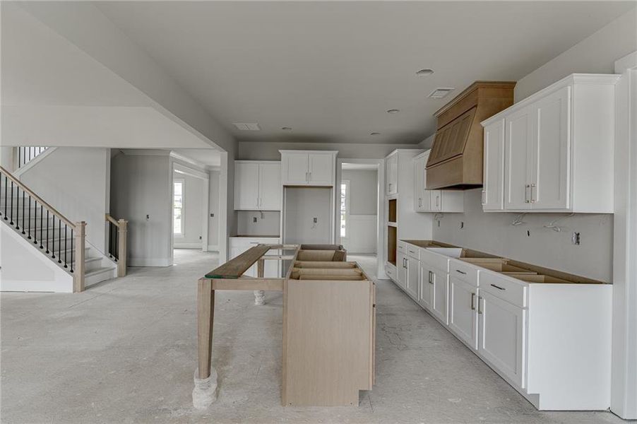 In-progress construction of a new home in , Buford, GA (Image 34).
