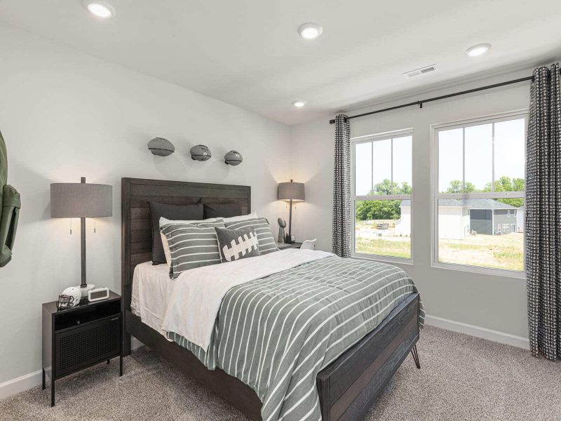 Furnished interior view inside a new home in The Coves at Lakes of Cane Bay, Summerville (Image 7).