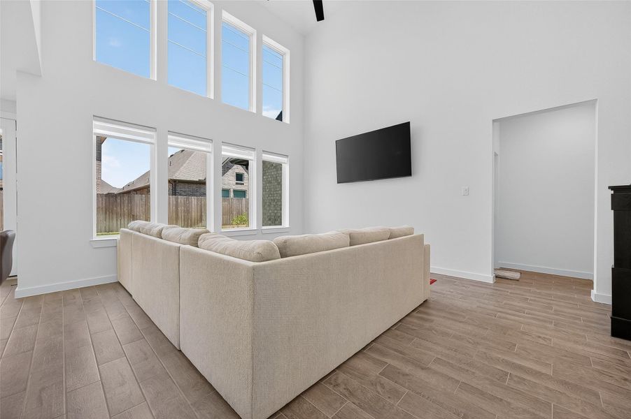 Furnished interior view inside a new home in , Richmond (Image 42). Furnished interior view inside a new home in , Richmond (Image 42).