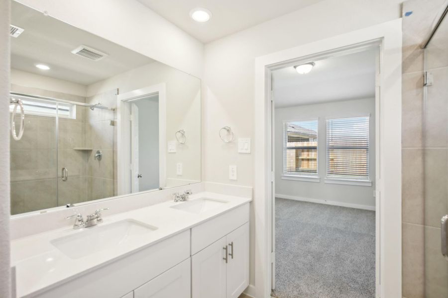 Photo is not of the actual home but is an inspirational photo of builder’s model home and may depict options, furnishings, and/or decorator features that are not included.