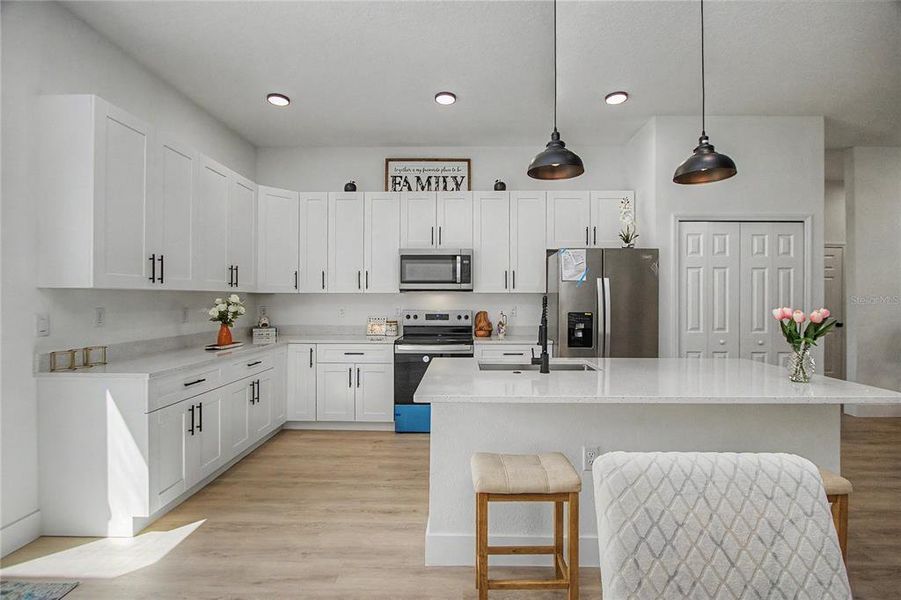 Furnished interior view inside a new home in , Ocala (Image 30).