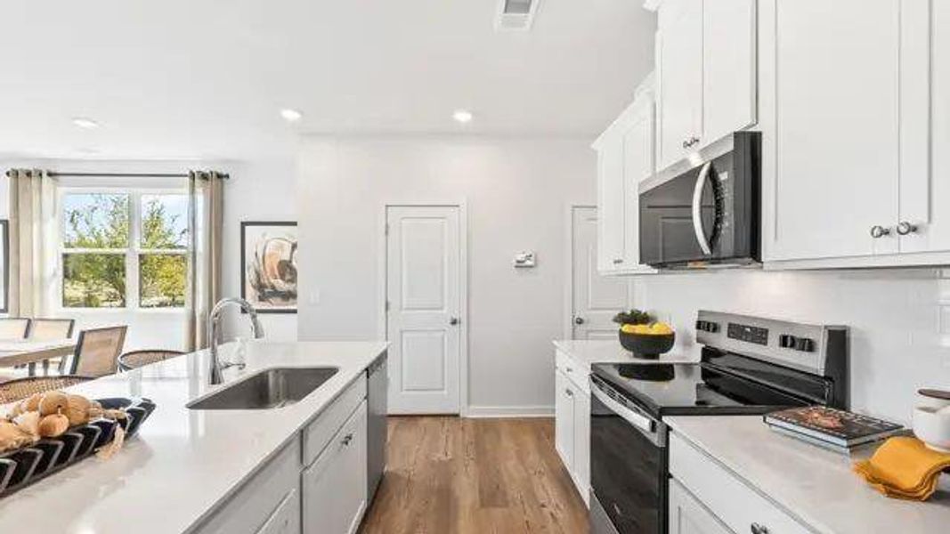 Furnished interior view inside a new home in Sherwood Square, Flowery Branch (Image 19).