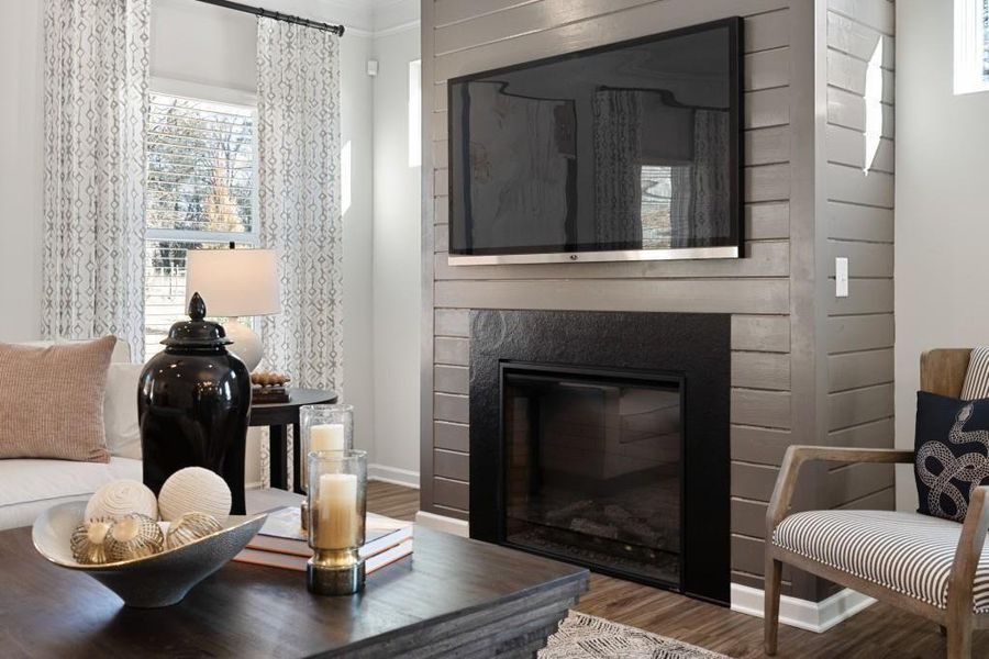 Furnished interior view inside a new home in Allen Manor, Hoschton (Image 24).