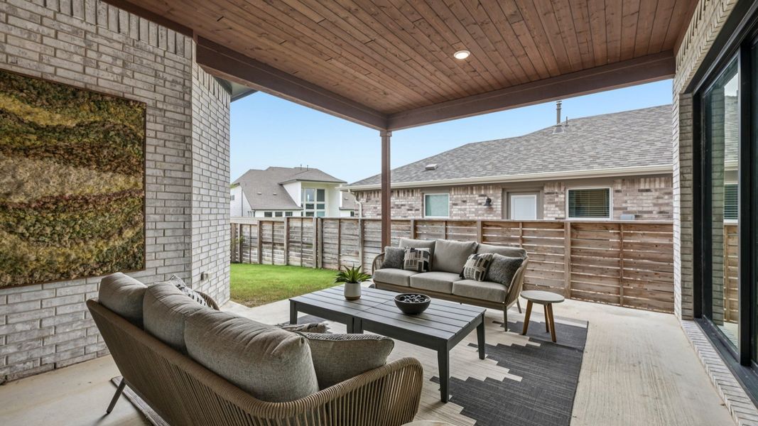 Representative furnished interior of a home built from the Hemingway I by DRB Homes in Flora, Hutto (Image 5). Representative furnished interior of a home built from the Hemingway I by DRB Homes in Flora, Hutto (Image 5).