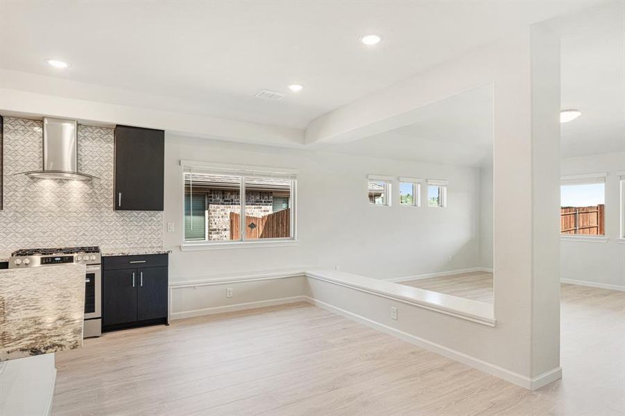 Furnished interior view inside a new home in Eagle Glen Elements, Alvarado (Image 15).