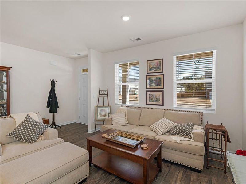 Furnished interior view inside a new home in Bridle Creek, Locust Grove (Image 18).