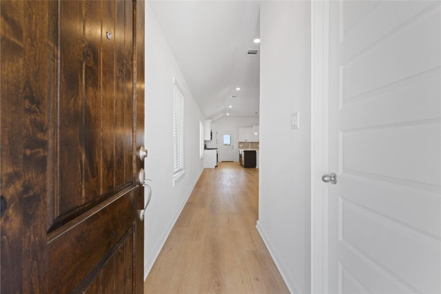 Spacious, unfurnished interior of a new home in Crosby Farms, Crosby (Image 17). Spacious, unfurnished interior of a new home in Crosby Farms, Crosby (Image 17).