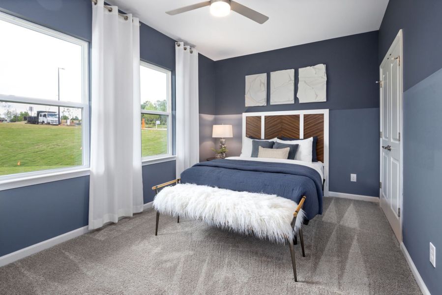 Furnished interior view inside a new home in Everton, Durham (Image 17).