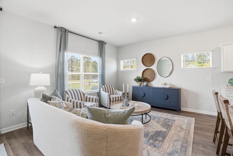 Representative furnished interior of a home built from the Sequoia by McGuinn Homes in Towns at Lake Greenwood, Greenwood (Image 17).